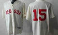 Custom Fan-Made Dustin Pedroia Boston Red Sox #15 Red Baseball Jersey