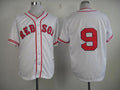 Custom Fan-Made Ted Williams Boston Red Sox #9 Red 1936 Throwback Turn Back Clock Edition Baseball Jersey
