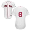 Custom Fan-Made Carl Yastrzemski Boston Red Sox #8 Red Baseball Jersey
