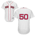 Custom Fan-Made Mookie Betts Boston Red Sox #50 Red Baseball Jersey