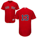 Custom Fan-Made Hanley Ramirez Boston Red Sox #13 Red Baseball Jersey