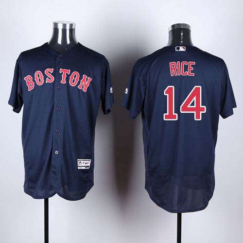 Custom Fan-Made Jim Rice Boston Red Sox #14 Red Baseball Jersey
