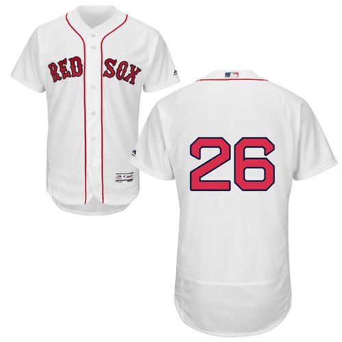 Custom Fan-Made Wade Boggs Boston Red Sox #26 Red Baseball Jersey