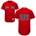 Custom Fan-Made Wade Boggs Boston Red Sox #26 Red Baseball Jersey