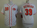 Custom Fan-Made Devin Mesoraco Cincinnati Reds #39 White Baseball Jersey