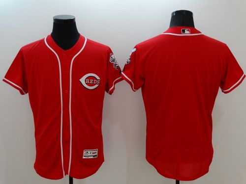 Custom Fan-Made Red Cincinnati Reds Baseball Jersey Cincinnati Reds Red Baseball Jersey