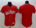 Custom Fan-Made Los Rojos Red Cincinnati Reds Baseball Jersey Cincinnati Reds Red Baseball Jersey