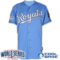 Custom Fan-Made Light Blue 2014 Kansas City Royals Baseball Jersey Kansas City Royals Blue 2014 Baseball Jersey
