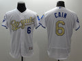 Custom Fan-Made Lorenzo Cain Kansas City Royals #6 White 2015 Baseball Jersey