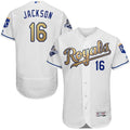 Custom Fan-Made Bo Jackson Kansas City Royals #16 White 2015 Baseball Jersey