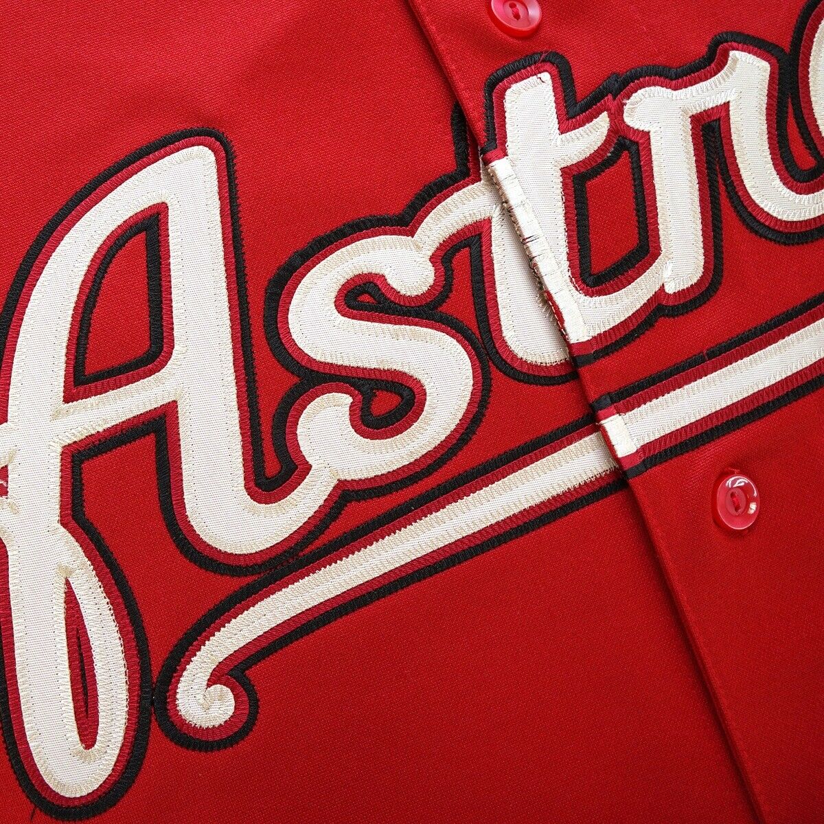 Custom red baseball jersey back view | GameDay Jerseys