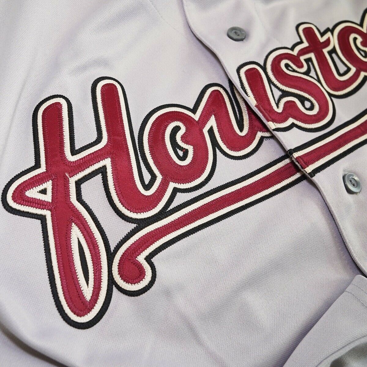 Custom white baseball jersey back view | GameDay Jerseys