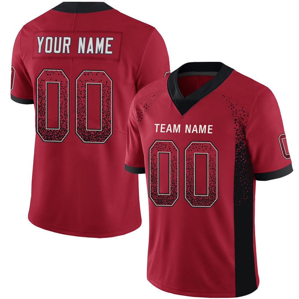 Custom red football jersey | GameDay Jerseys