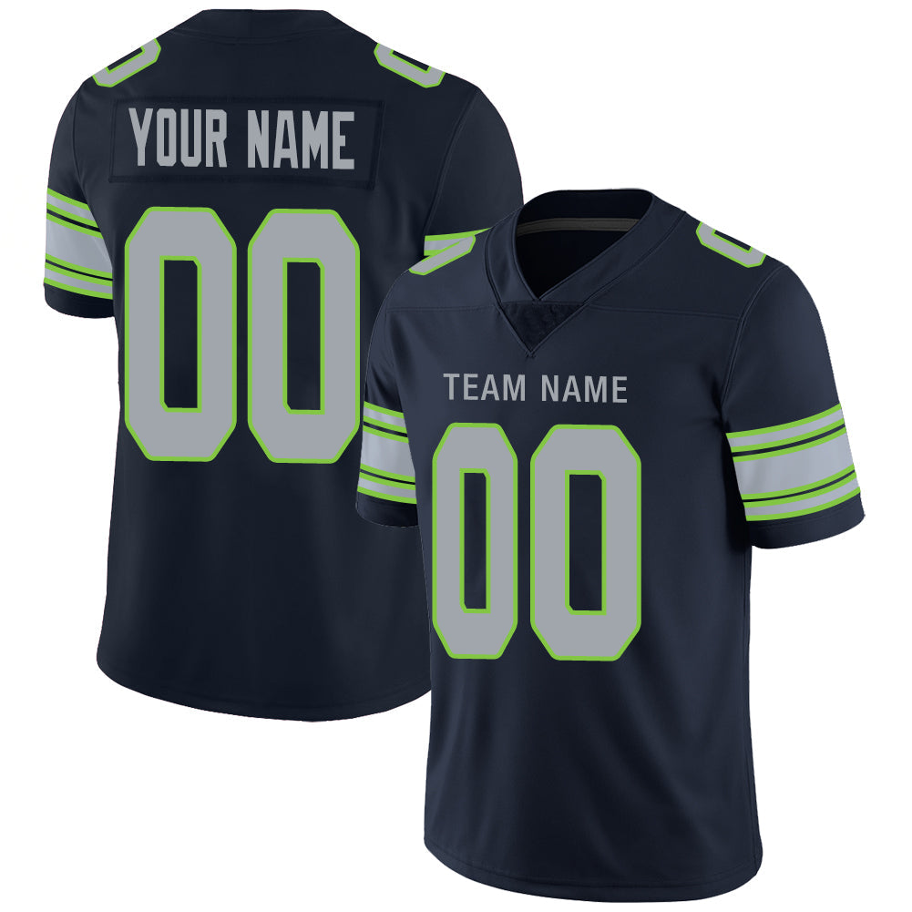 Custom navy football jersey | GameDay Jerseys