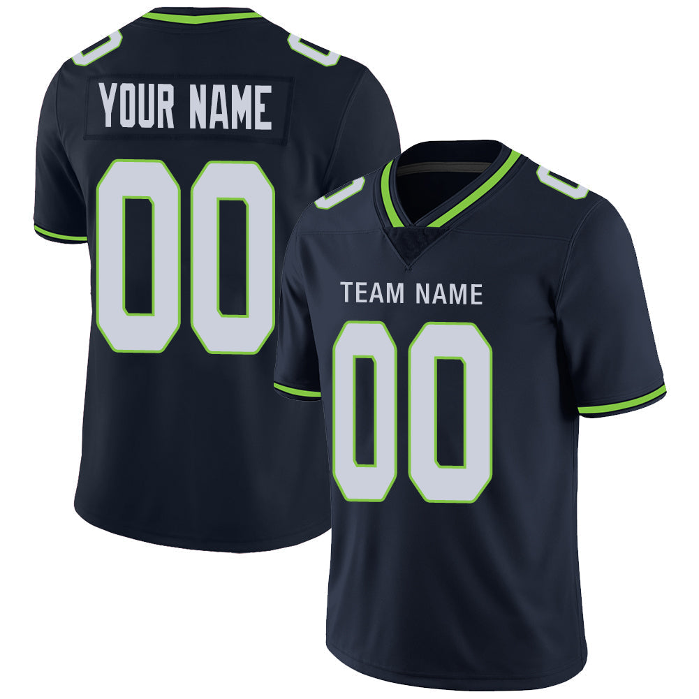 Custom navy football jersey | GameDay Jerseys