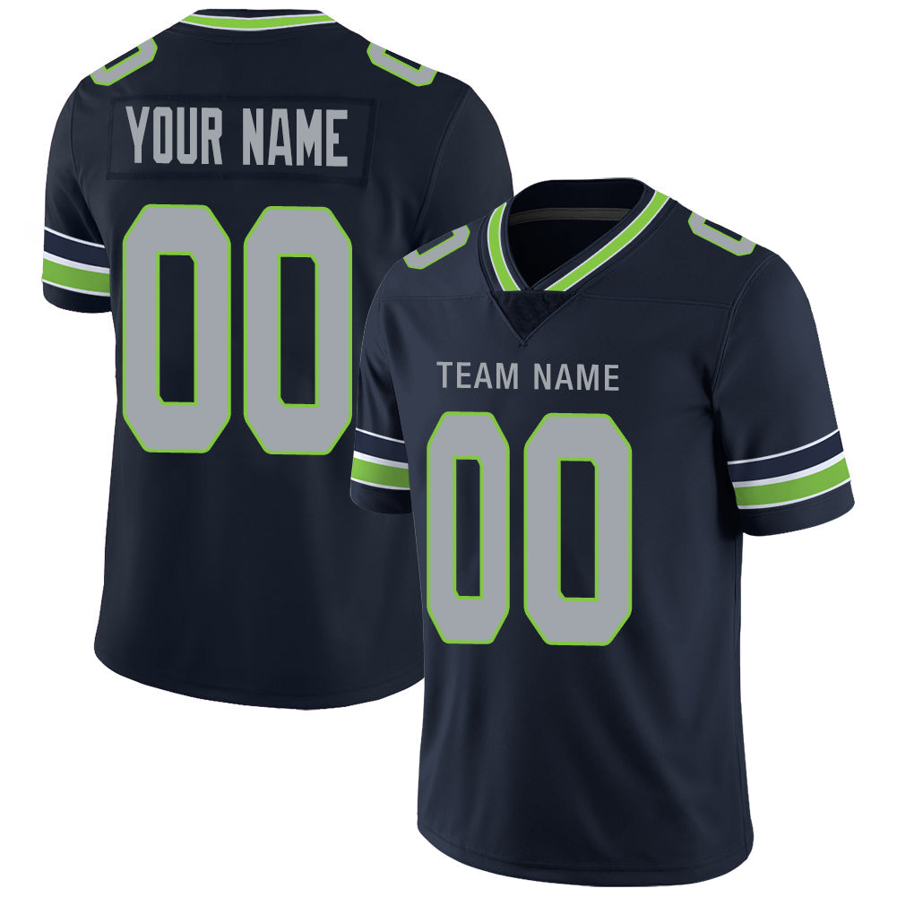 Custom navy football jersey | GameDay Jerseys