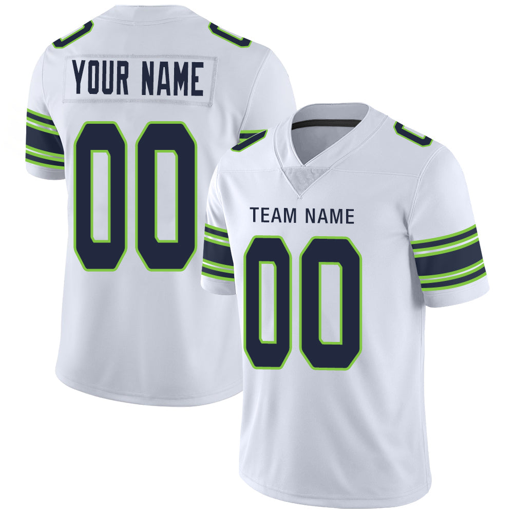 Custom white football jersey | GameDay Jerseys
