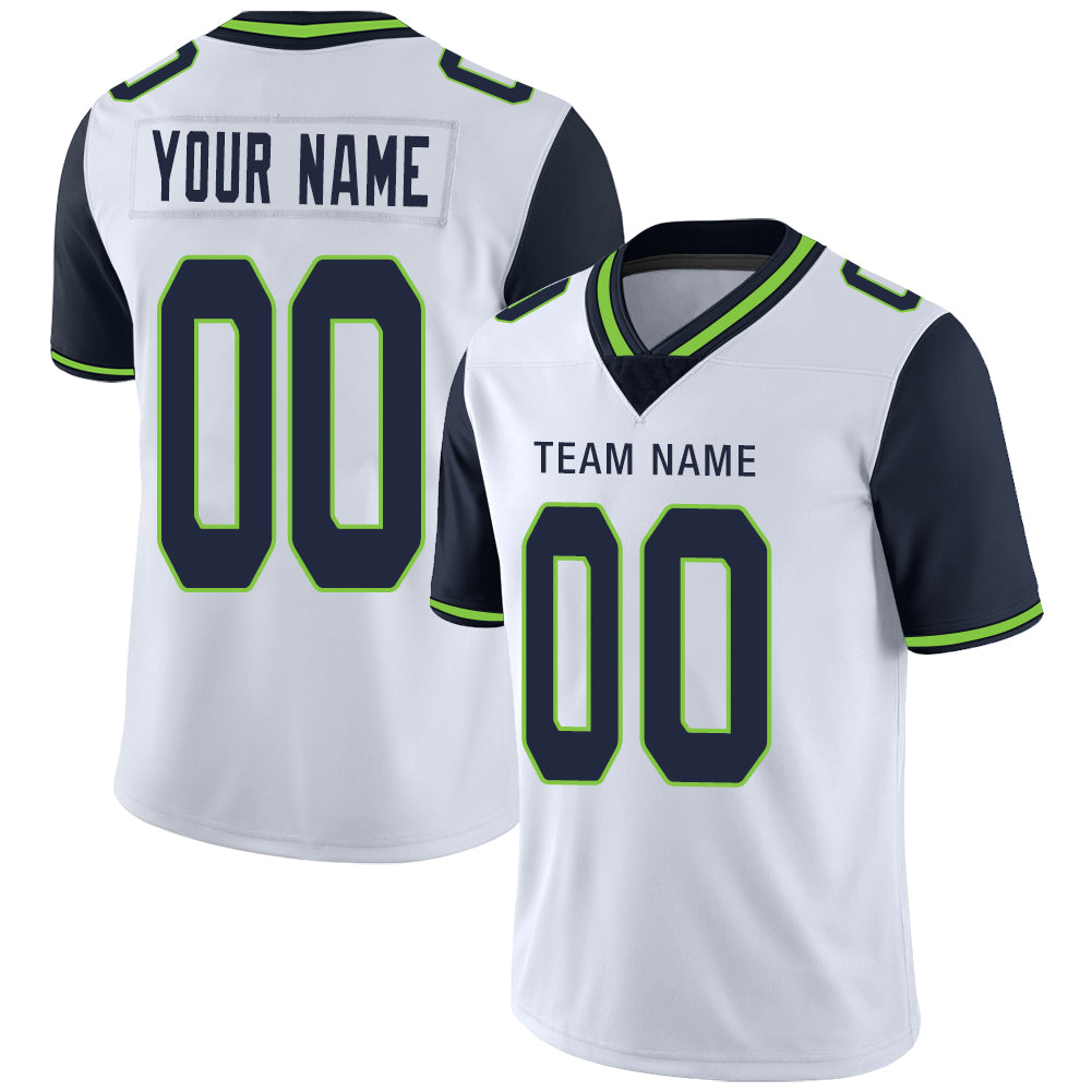 Custom white football jersey | GameDay Jerseys