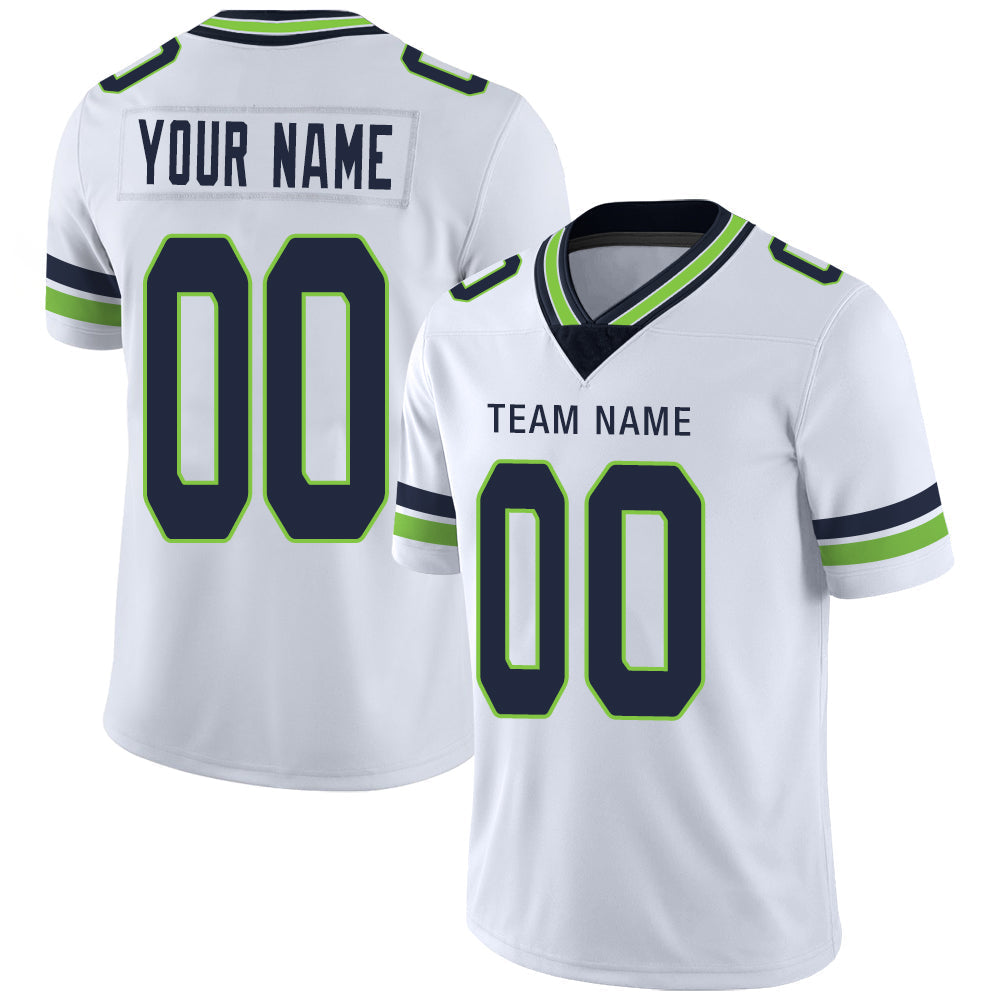 Custom white football jersey | GameDay Jerseys