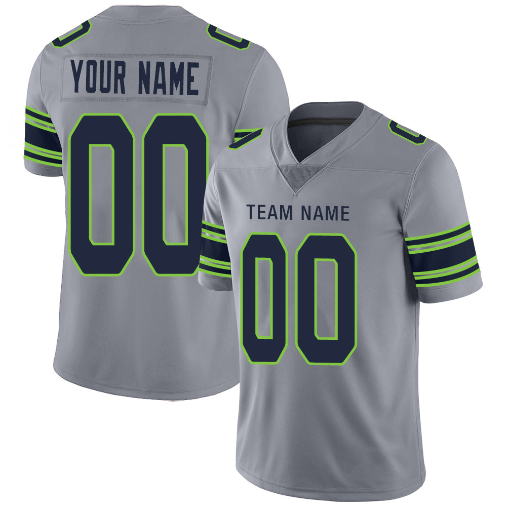 Custom grey football jersey | GameDay Jerseys