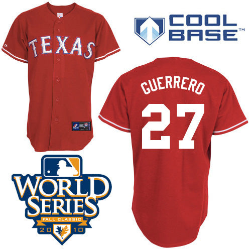 Custom Fan-Made Michael Young Texas Rangers #10 White 2011 Baseball Jersey