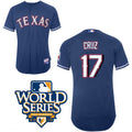 Custom Fan-Made Scott Feldman Texas Rangers #39 Red 2011 Baseball Jersey