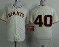 Custom Fan-Made Madison Bumgarner San Francisco Giants #40 Baseball Jersey