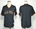 Custom Fan-Made Black San Francisco Giants Baseball Jersey San Francisco Giants Black Baseball Jersey
