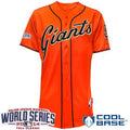 Custom Fan-Made Orange 2014 San Francisco Giants Baseball Jersey San Francisco Giants Orange 2014 Baseball Jersey