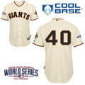 Custom Fan-Made Madison Bumgarner San Francisco Giants #40 2014 Baseball Jersey