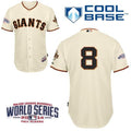 Custom Fan-Made Hunter Pence San Francisco Giants #8 2014 Baseball Jersey
