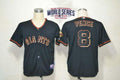 Custom Fan-Made Hunter Pence San Francisco Giants #8 Black 2014 Baseball Jersey