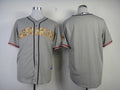 Custom Fan-Made Grey San Francisco Giants Baseball Jersey San Francisco Giants Grey USMC Baseball Jersey