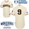 Custom Fan-Made Brandon Belt San Francisco Giants #9 2014 Baseball Jersey