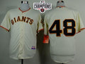 Custom Fan-Made Pablo Sandoval San Francisco Giants #48 2014 Baseball Jersey