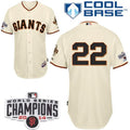 Custom Fan-Made Will Clark San Francisco Giants #22 2014 Baseball Jersey
