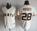 Custom Fan-Made Buster Posey San Francisco Giants #28 Baseball Jersey