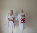 Custom Fan-Made Kyle Lohse St. Louis Cardinals #26 White Baseball Jersey