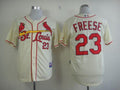 Custom Fan-Made David Freese St. Louis Cardinals #23 Baseball Jersey