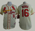 Custom Fan-Made Kolten Wong St. Louis Cardinals #16 Baseball Jersey