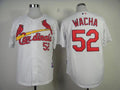 Custom Fan-Made Michael Wacha St. Louis Cardinals #52 White Baseball Jersey