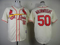 Custom Fan-Made Adam Wainwright St. Louis Cardinals #50 Baseball Jersey