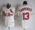 Custom Fan-Made Matt Carpenter St. Louis Cardinals #13 Baseball Jersey