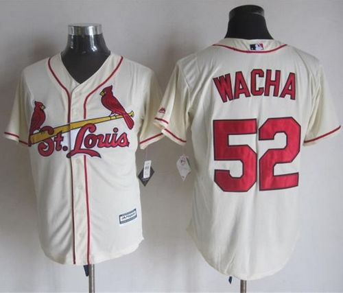 Custom Fan-Made Michael Wacha St. Louis Cardinals #52 Baseball Jersey