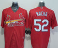 Custom Fan-Made Michael Wacha St. Louis Cardinals #52 Red Baseball Jersey