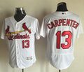 Custom Fan-Made Matt Carpenter St. Louis Cardinals #13 White Baseball Jersey
