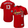 Custom Fan-Made Matt Carpenter St. Louis Cardinals #13 Red Baseball Jersey