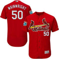 Custom Fan-Made Adam Wainwright St. Louis Cardinals #50 Red Baseball Jersey