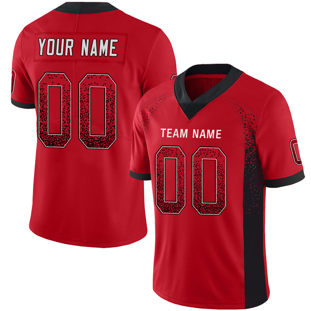 Custom red football jersey | GameDay Jerseys