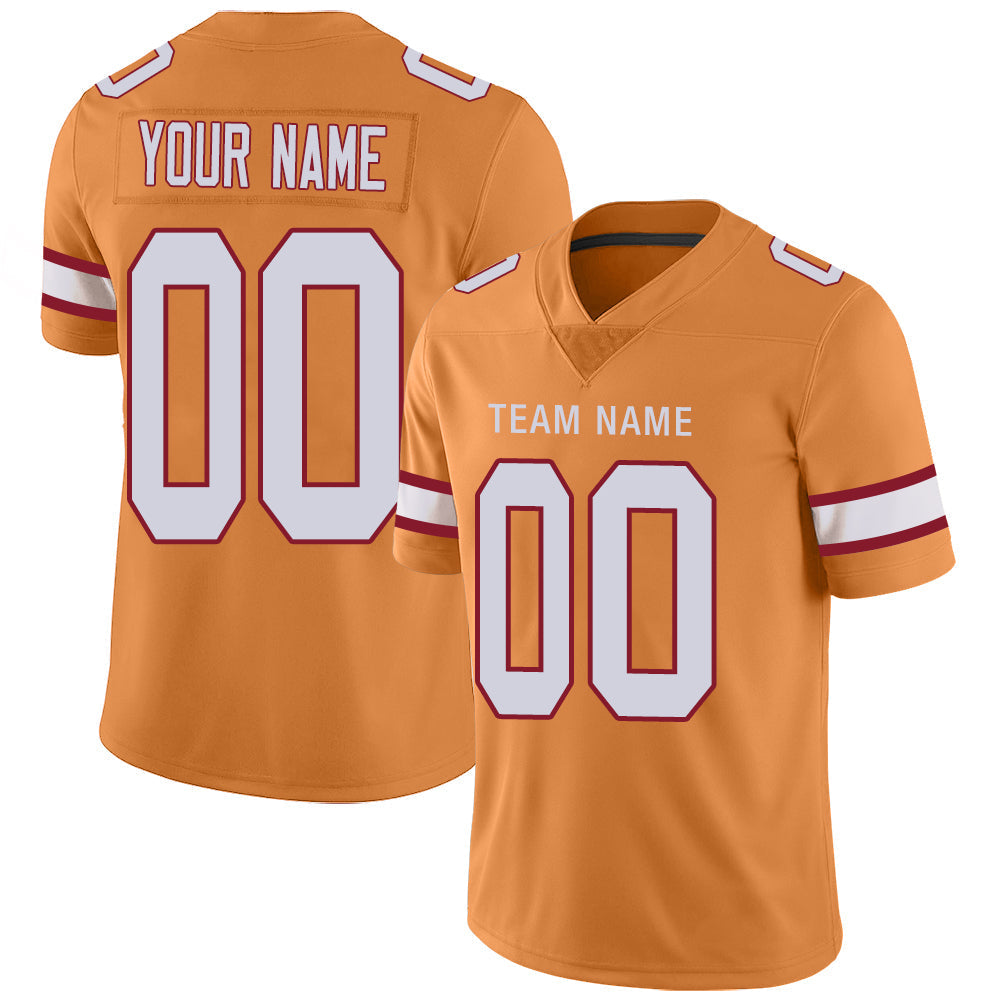 Custom gold football jersey | GameDay Jerseys